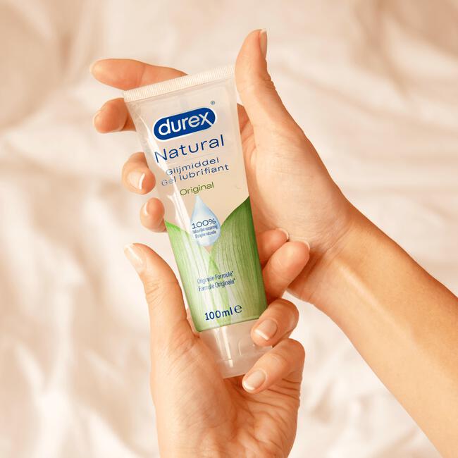 Durex Glijmiddel Natural 100% Natuurlijk Waterbasis 100 ML