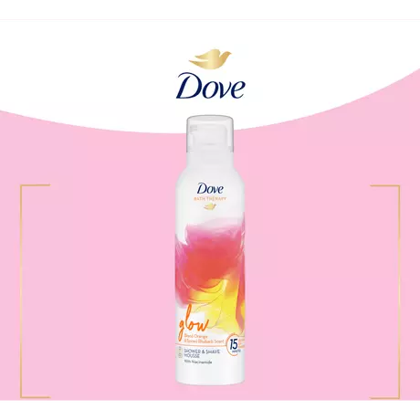 Dove Bath Therapy Glow Douche- & Scheerschuim 200 ML