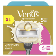Gillette Venus ComfortGlow Argan Olie Navulmesjes 6 stuks