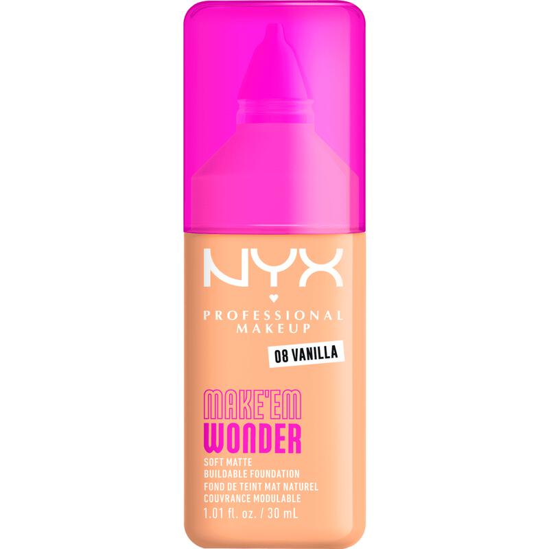 NYX Professional Makeup Make 'EM Wonder Foundation 08 Vanilla