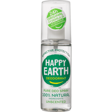 Happy Earth 100% Natuurlijke Unscented Deodorant Spray 100 ML