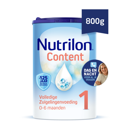 Nutrilon Content 1 Volledige Zuigelingenvoeding 0-6 Maanden 800 gram