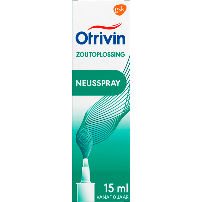 Otrivin Zoutoplossing Neusspray 15 Ml Etos