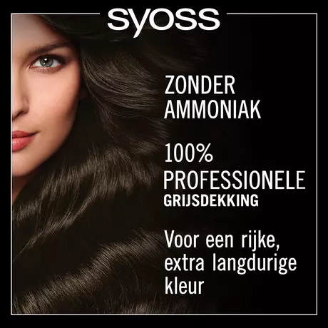 Syoss Oleo Intense Permanente Haarkleuring 4-50 Ijzig Bruin