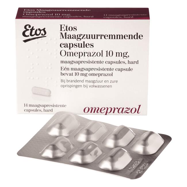 Etos Omeprazol 10 MG Maagzuurremmende Capsules