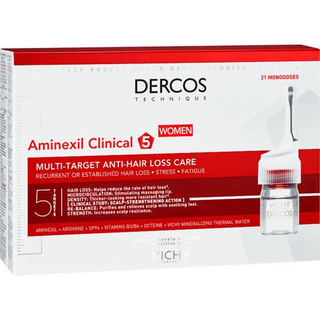 Vichy Dercos Aminexil Clinical Anti Hair Loss Women 21 stuks