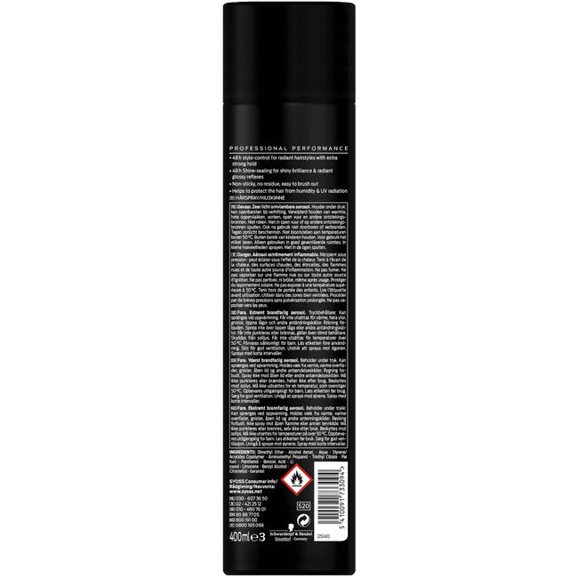 Syoss Shine Hold Hairspray 400 ML