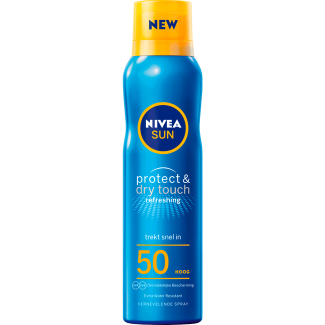 Nivea Sun Zonnebrand - Protect & Refresh Vernevelende Zonnespray - Spf50