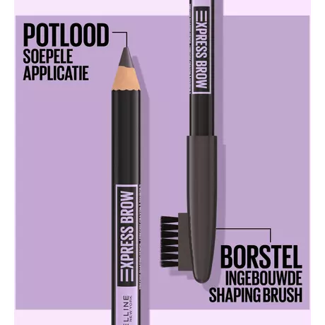 Maybelline New York Express Brow Shaping Pencil 03 Soft Brown
