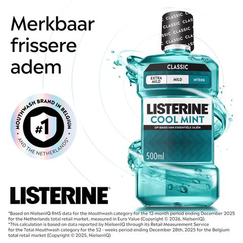 Listerine® Coolmint Mondwater 500 ML