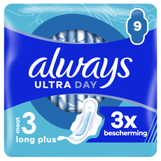 Always Maandverband Ultra Day Long Plus Wings 9 stuks
