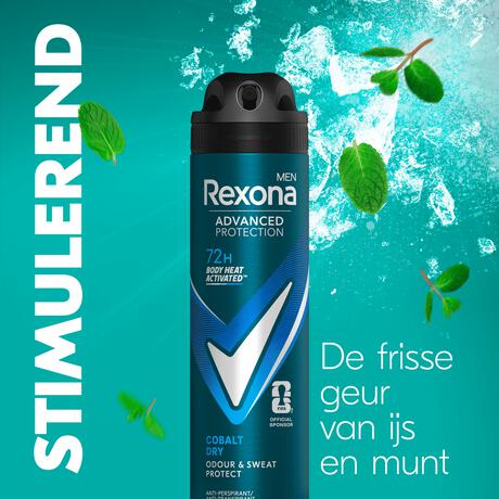 Rexona Men Advanced Protection Cobalt Dry Deodorant Spray 150 ML