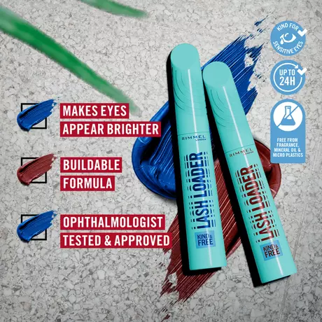 Rimmel London Kind & Free Lash Loader Mascara Blauw 004 Azure Blue