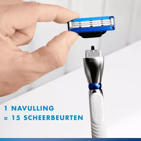 Gillette Mach3 Turbo Navulmesjes 12 stuks