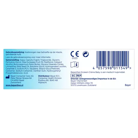 Bepanthen Baby Eczeem Crème 20 gram
