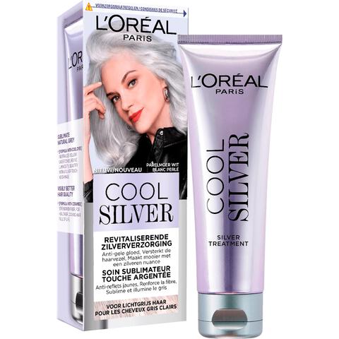 L'Oréal Paris Cool Silver Revitaliserende Zilververzorging Parelmoer Wit