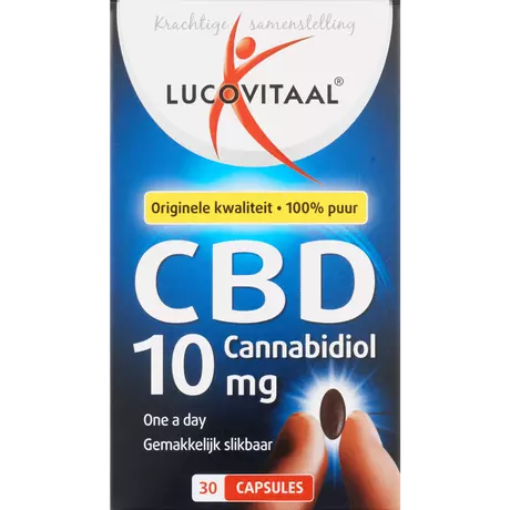 Lucovitaal CBD 10 mg Cannabidiol Capsules 30 stuks