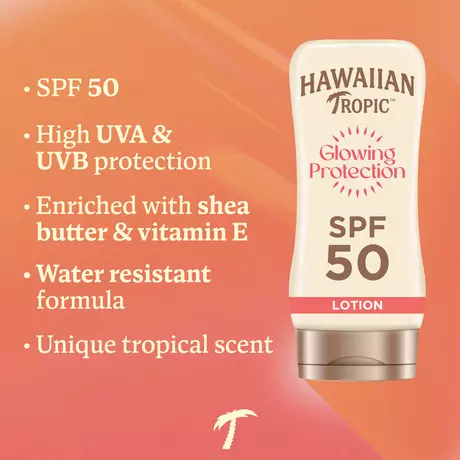 Hawaiian Tropic Glowing Protection Lotion SPF50 170 ML