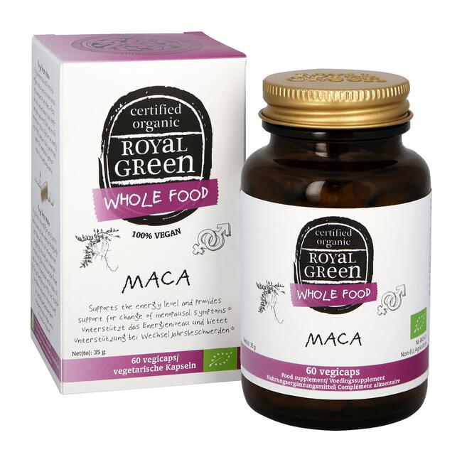 Royal Green Maca Capsules  60 stuks