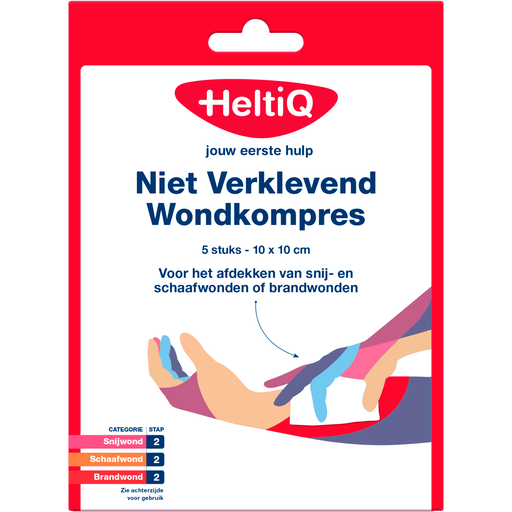 Heltiq Niet klevend Wondkompres