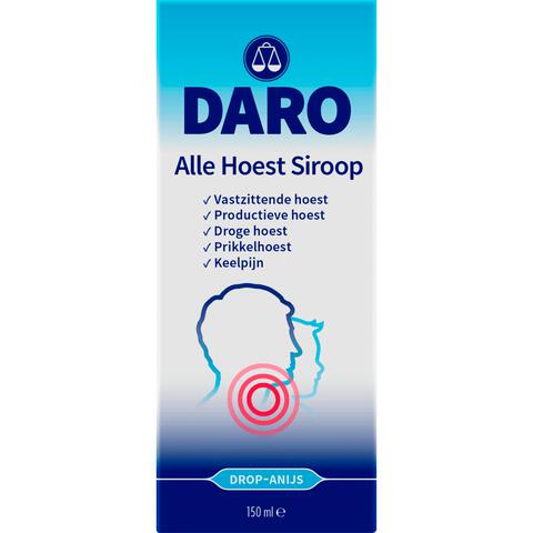 Daro Alle Hoest Siroop 150 ML