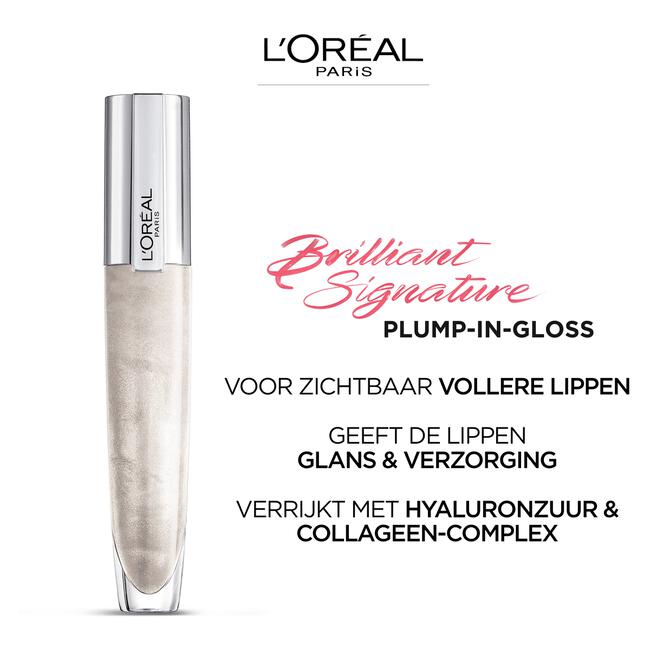 L'Oréal Paris Glow Paradise Balm in Gloss 400 I Maximize Transparant Lipgloss 7 ML