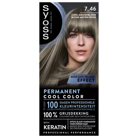 Syoss Haarverf 7-46 Cool Middenblond