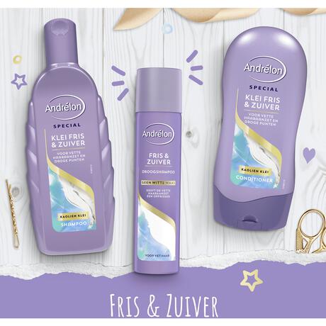 Andrélon Fris & Zuiver Classic Droogshampoo 245 ML