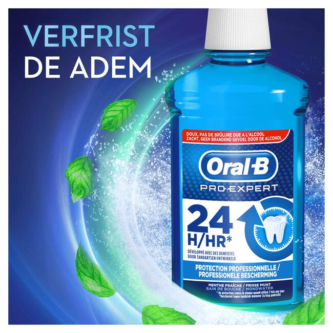 Geologie Oplossen conservatief Oral-B Pro-Expert Professionele Bescherming Mondwater 500 ML 500 ML | Etos