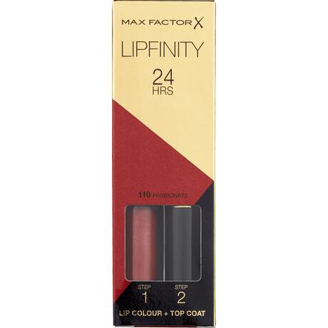 Max Factor Lipfinity Lip Colour Lipstick 110 Passionate