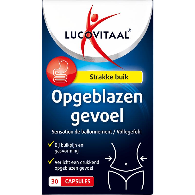 Lucovitaal Opgeblazen Gevoel Capsules 30 stuks