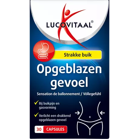 Lucovitaal Opgeblazen Gevoel Capsules 30 stuks