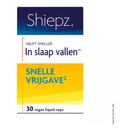 Shiepz Helpt In Slaap Vallen Liquid Cap 30 stuks