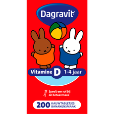 Dagravit Kids Vitamine D 200 kauwtabletten