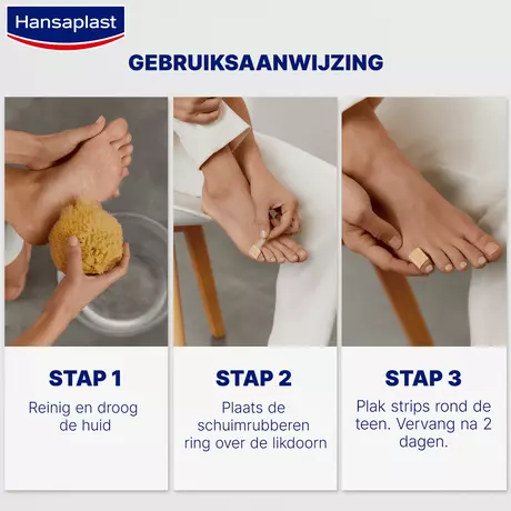 Hansaplast Likdoornpleisters Pleisters 8 stuks