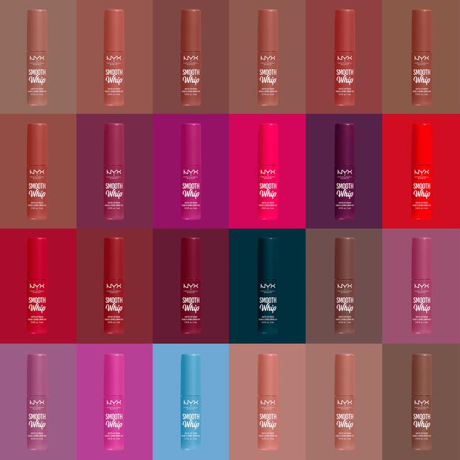 NYX Professional Makeup Smooth Whip Matte Lippenstift 07 Pushin Cushion