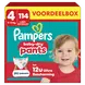 Pampers Baby Dry Pants Voordeelbox Luierbroekjes Maat 4 9-15 kg 114 stuks