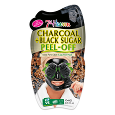 Montagne Jeunesse 7th Heaven Charcoal Black Sugar Peel Off Masker
