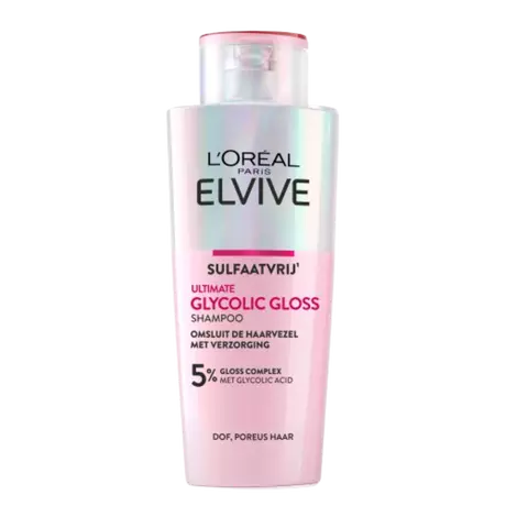 L'Oréal Paris Elvive Ultimate Glycolic Gloss Shampoo 200 ML