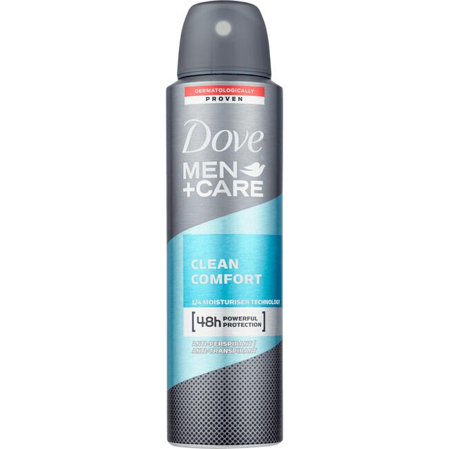Dove Men+Care Clean Comfort Deodorant Spray 150 ML