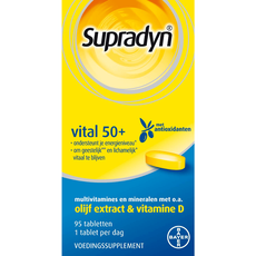 Supradyn Vital 50+ multivitamines voor vijftigplussers  95 tabletten