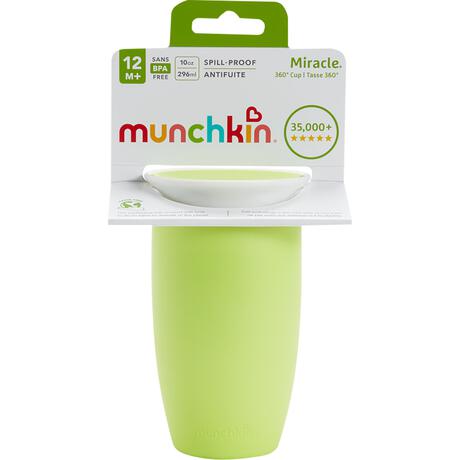 Munchkin Miracle 360° Sippy Anti-Lek Drinkbeker Groen