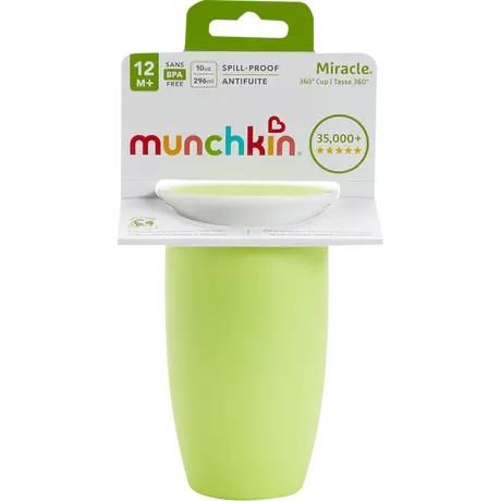 Munchkin Miracle 360° Sippy Anti-Lek Drinkbeker Groen
