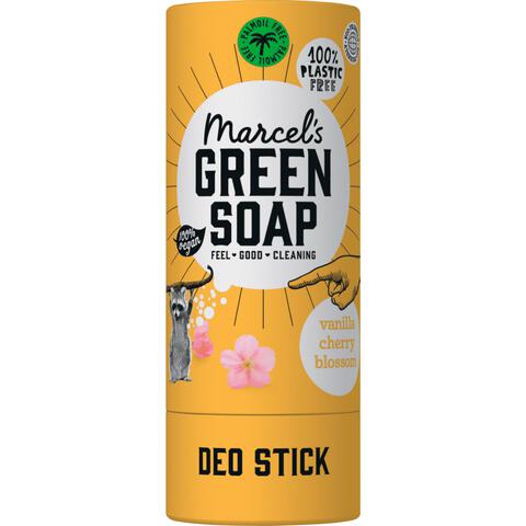 Marcel's Green Soap Vanilla & Cherry Blossom Deodorant Stick 40G R