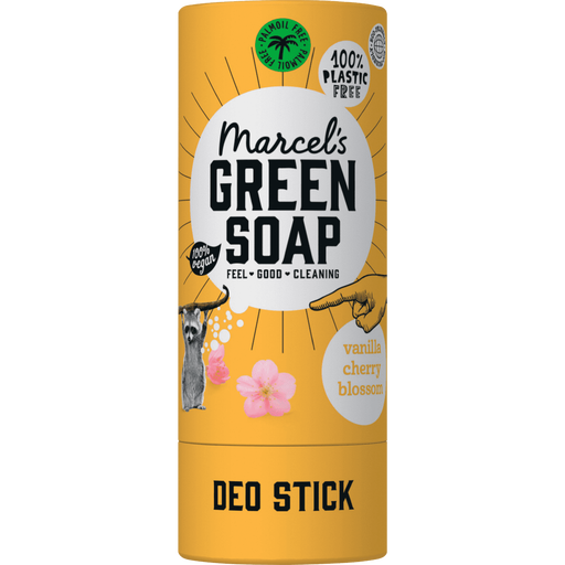 Marcel's Green Soap Vanilla & Cherry Blossom Deodorant Stick 40 gram