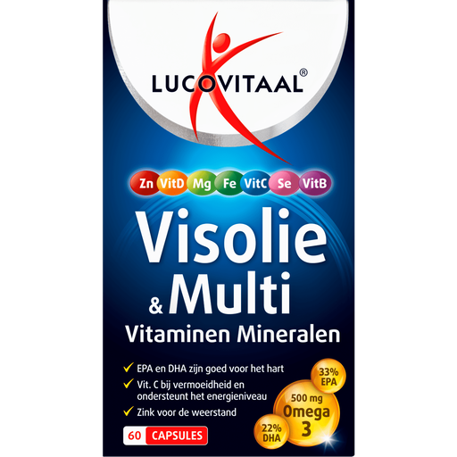 Lucovitaal Visolie & Multi Capsules 60 stuks