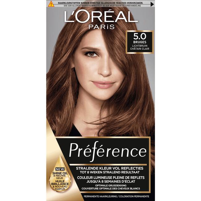 L'Oréal Préférence Permanente Haarkleuring 5 Bruges 1 EA | Etos