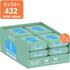 Naïf Plasticvrije Water Billendoekjes 8x54 stuks