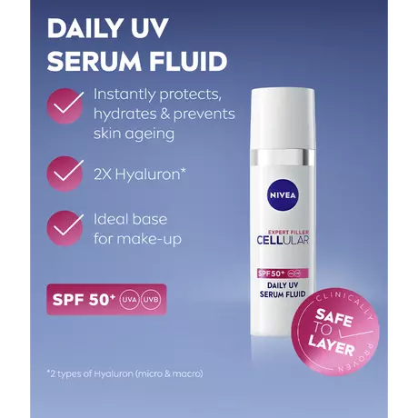 NIVEA Cellular Expert Filler Hyaluron Daily Fluid SPF50 30 ML