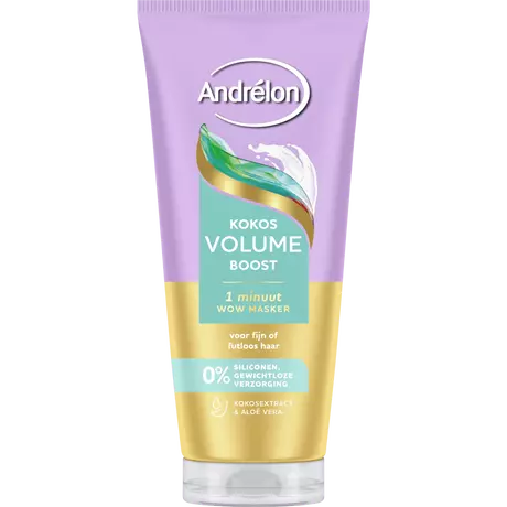 Andrélon Kokos Volume Boost 1 Min Masker 180 ML